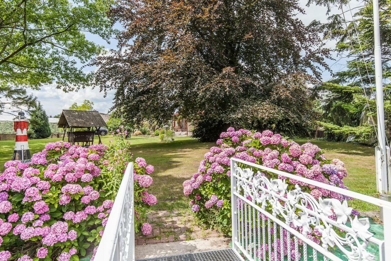 Ferienwohnung Eulenhof -Direkt An Der Este 요크 외부 사진